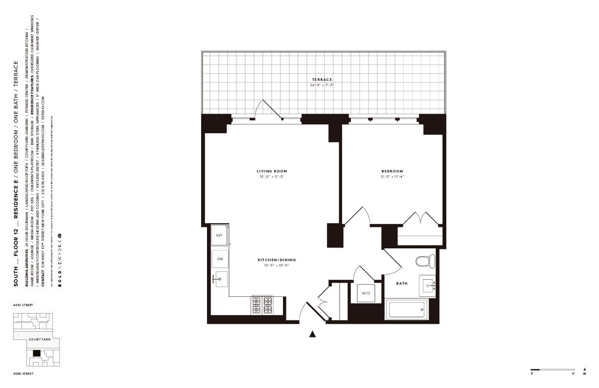 535 West 43 Street