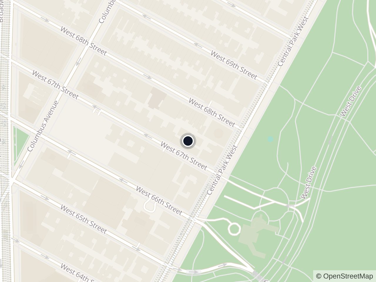 1 West 67th Street