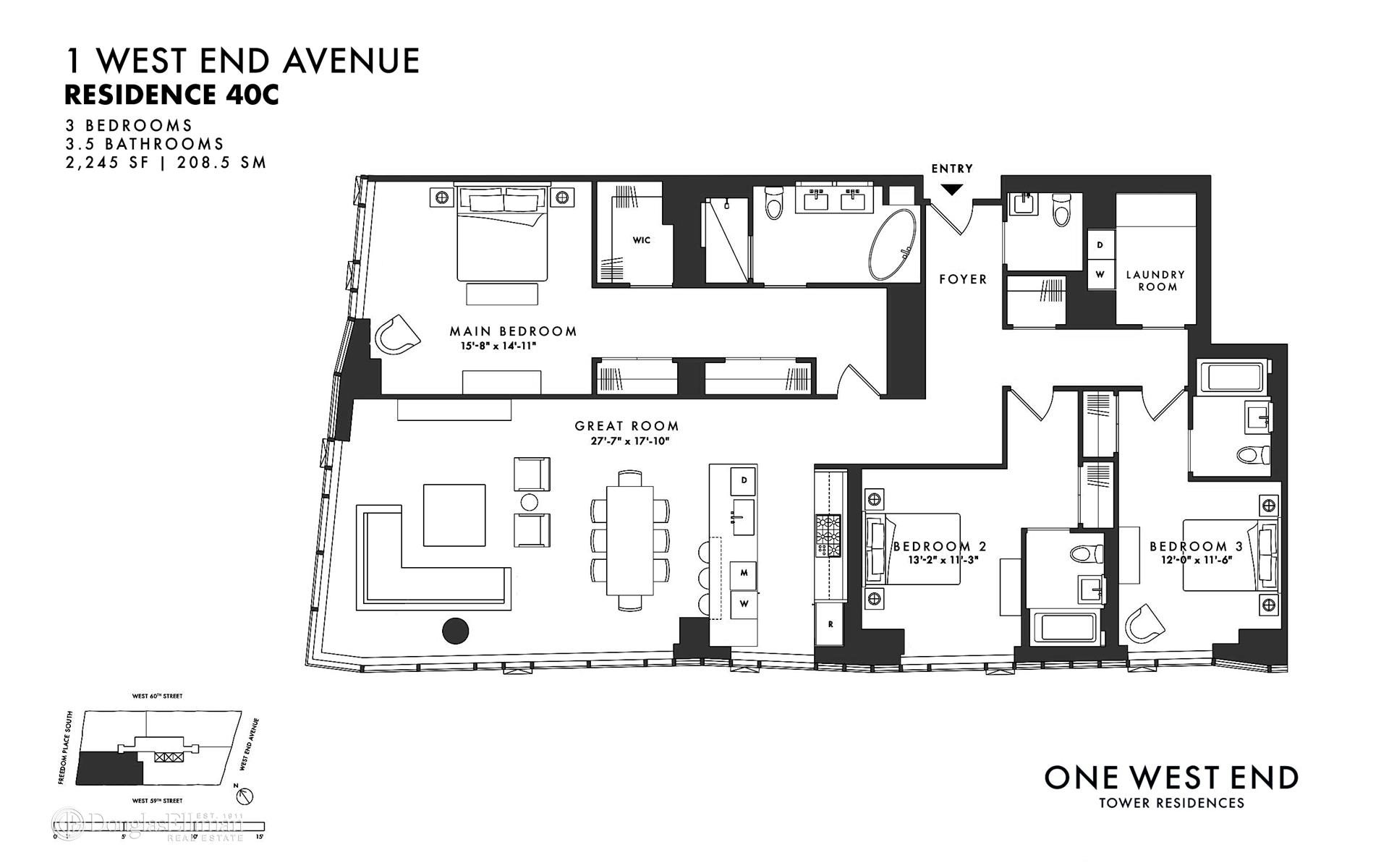 1 West End Avenue