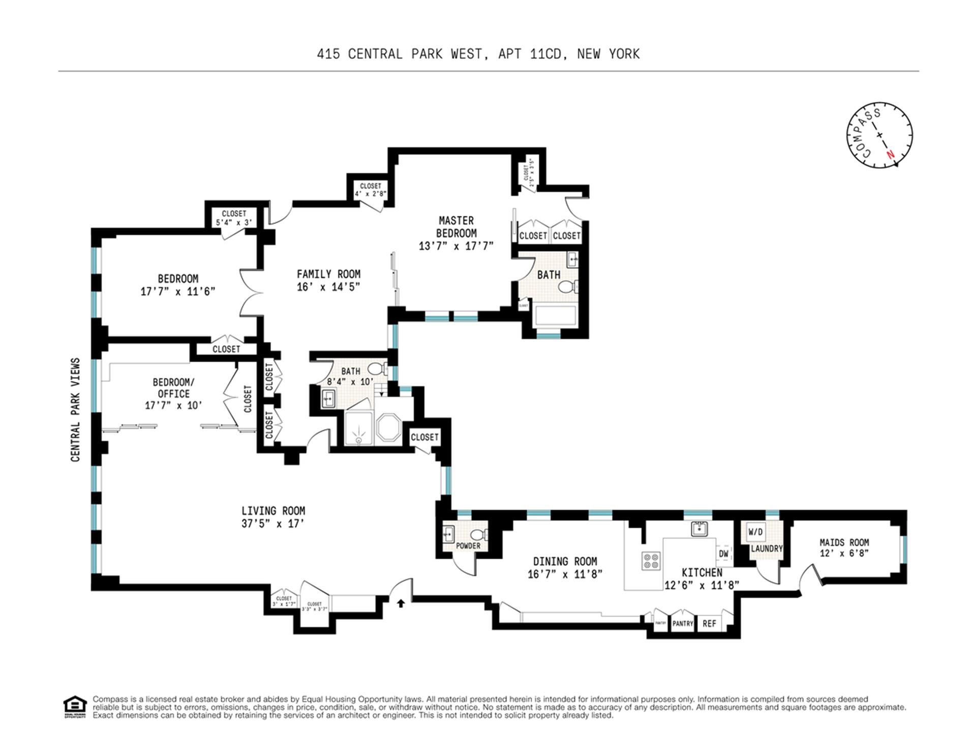 415 Central Park West