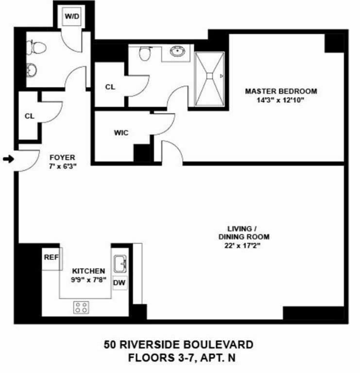 50 Riverside Boulevard