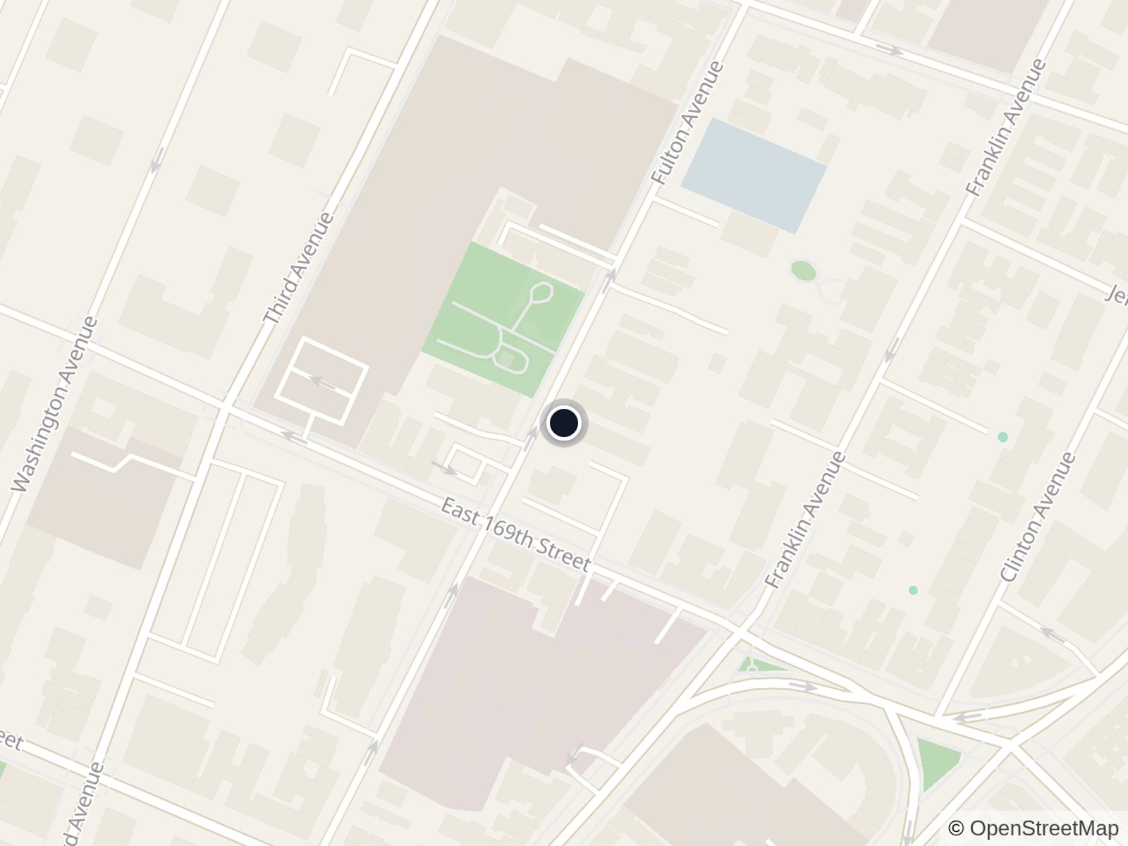 Map of Morrisania