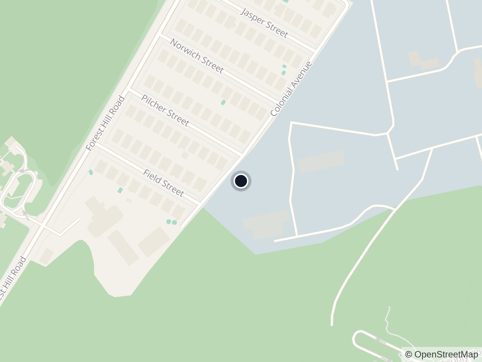 Map of Castleton Corners