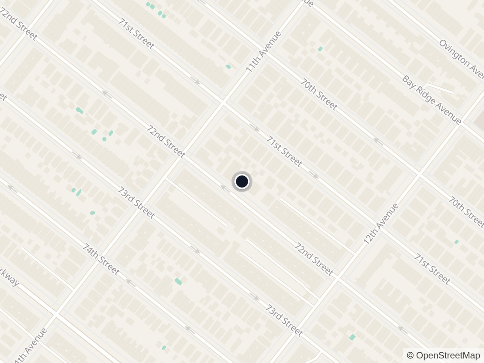 Map of Dyker Heights