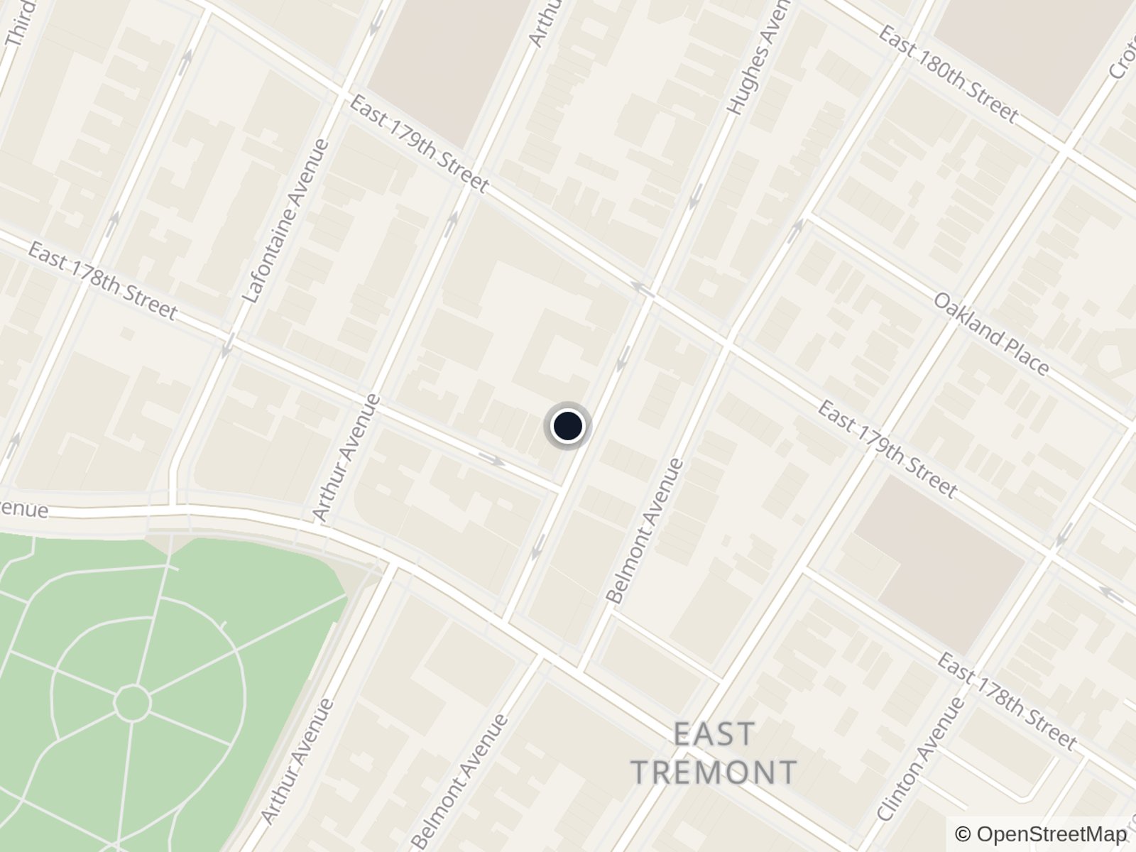 Map of Tremont