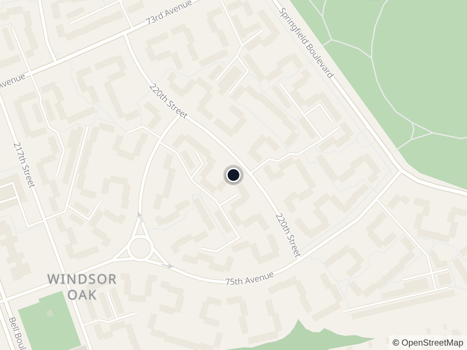 Map of Oakland Gardens