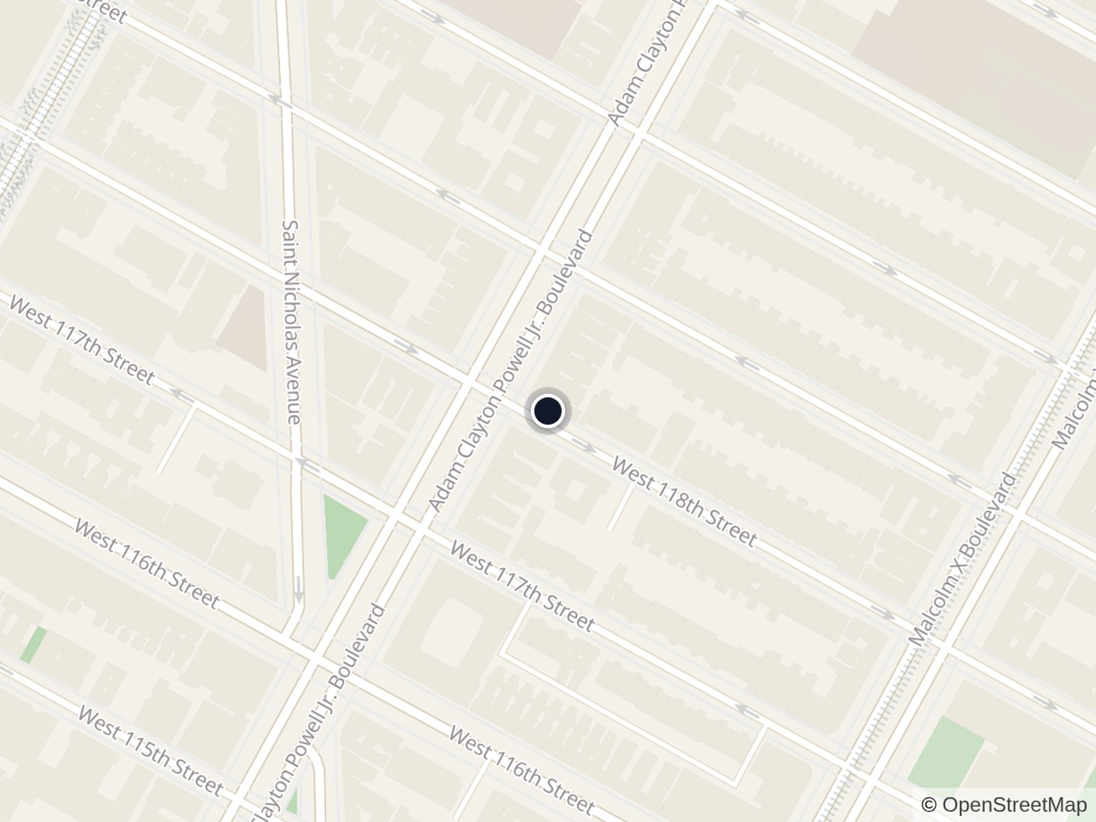 Map of South Harlem