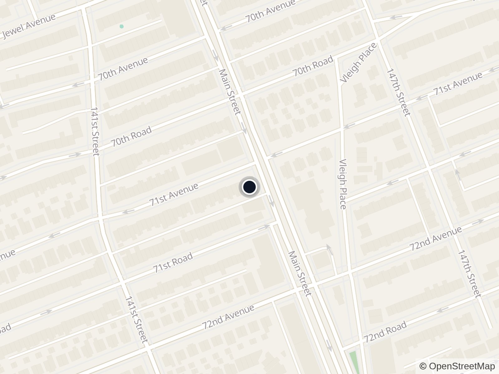 Map of Kew Gardens Hills