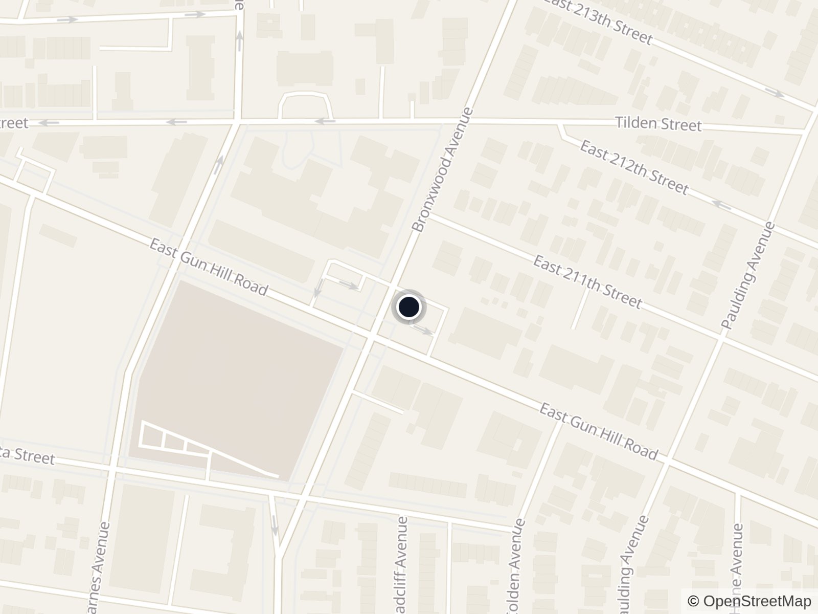 Map of Williamsbridge