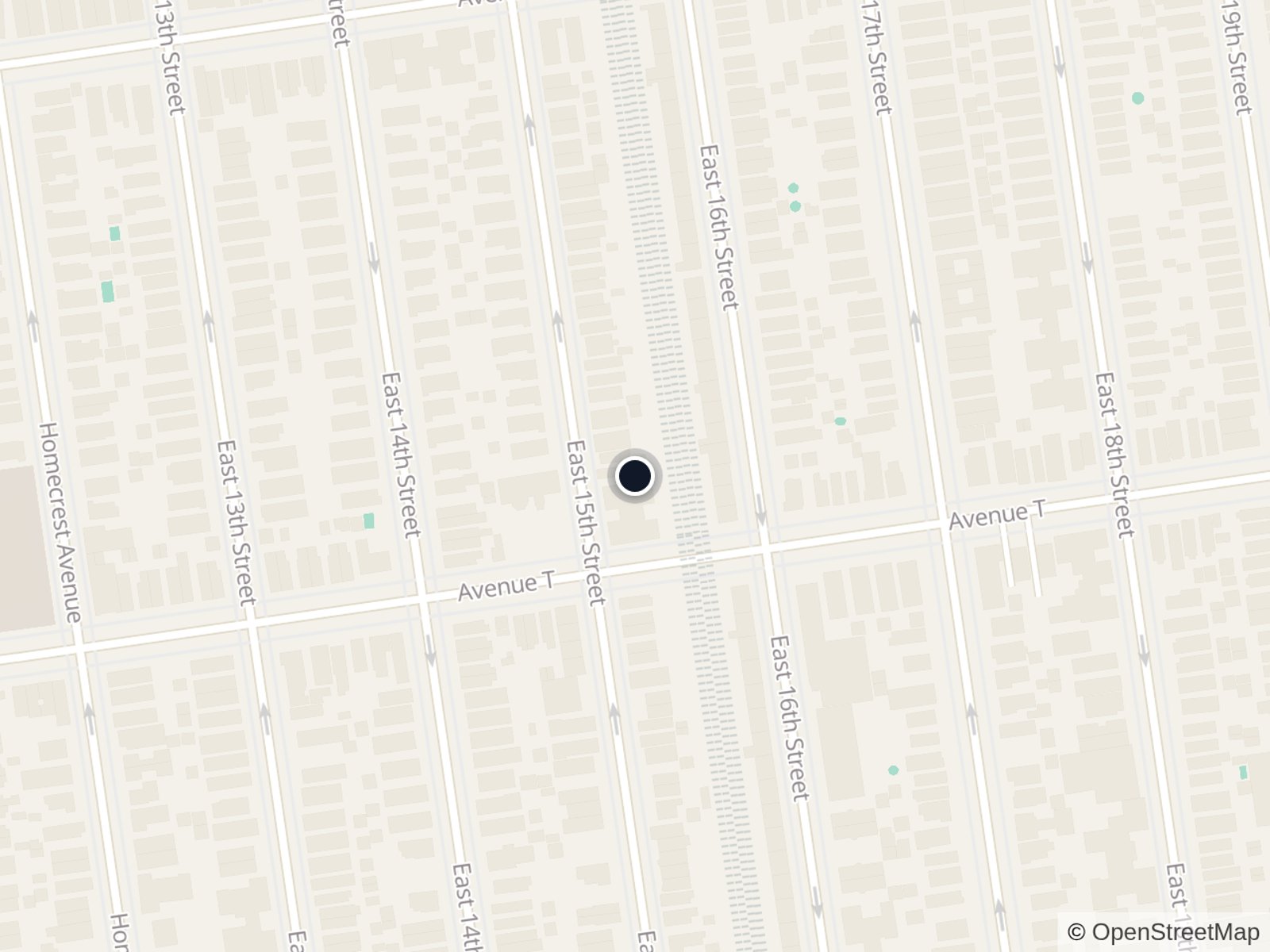 Map of Homecrest