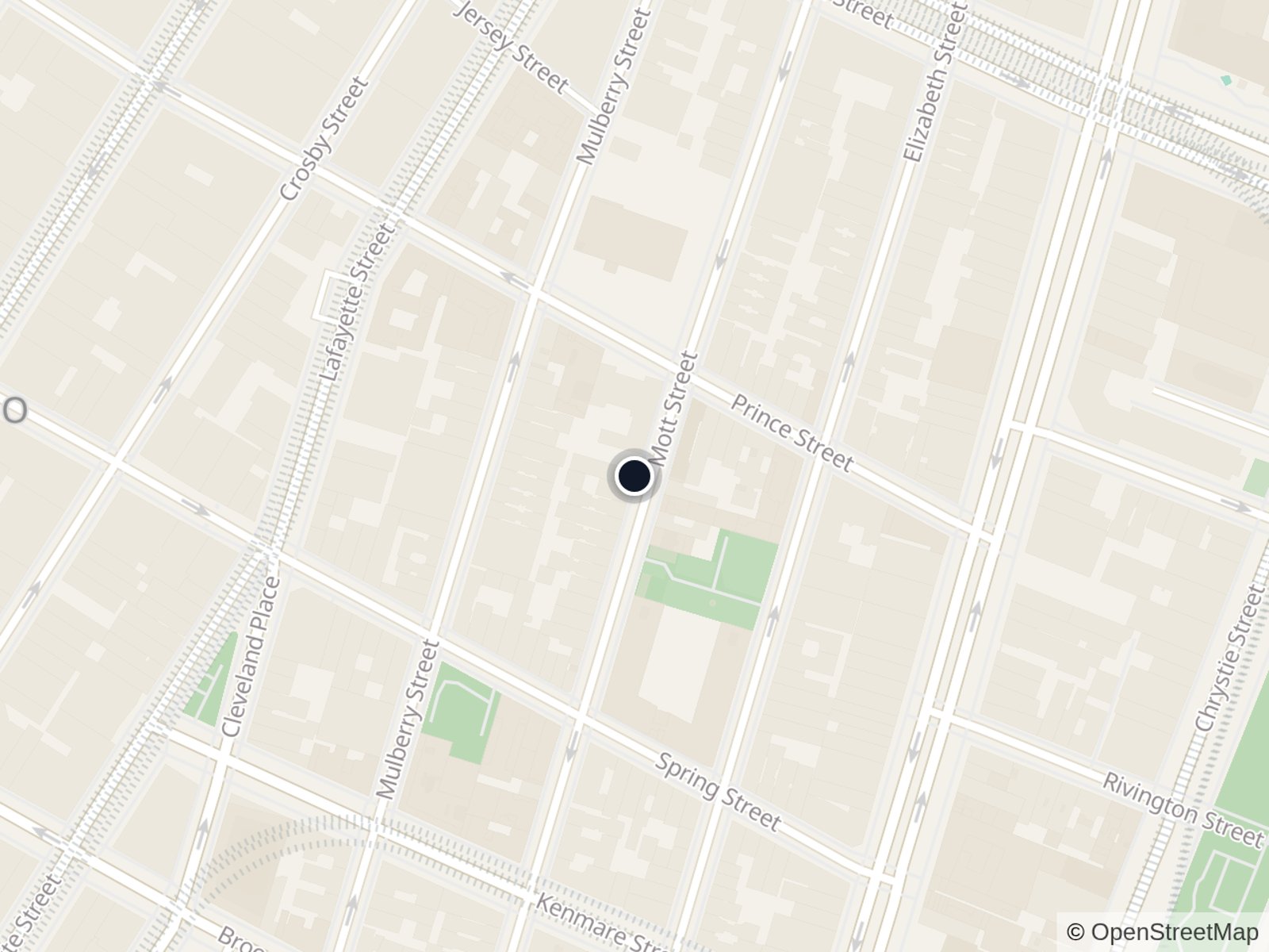 Map of Nolita