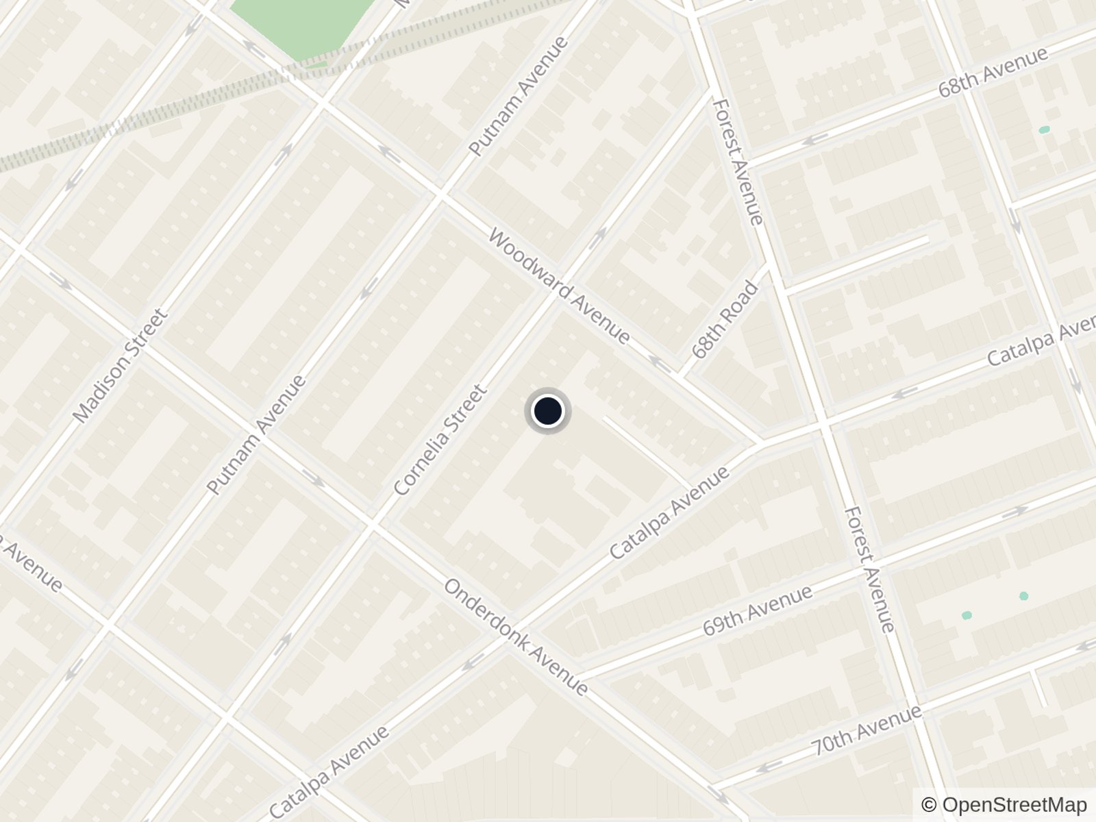 Map of Ridgewood