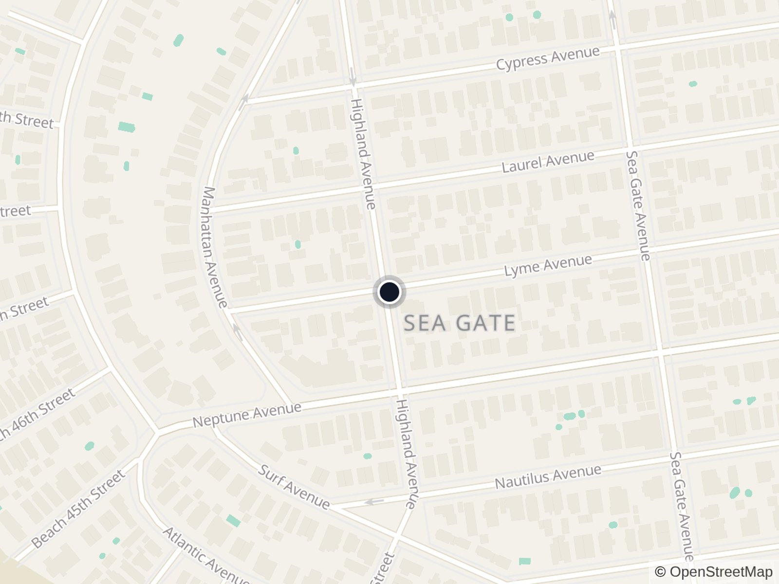 Map of Seagate