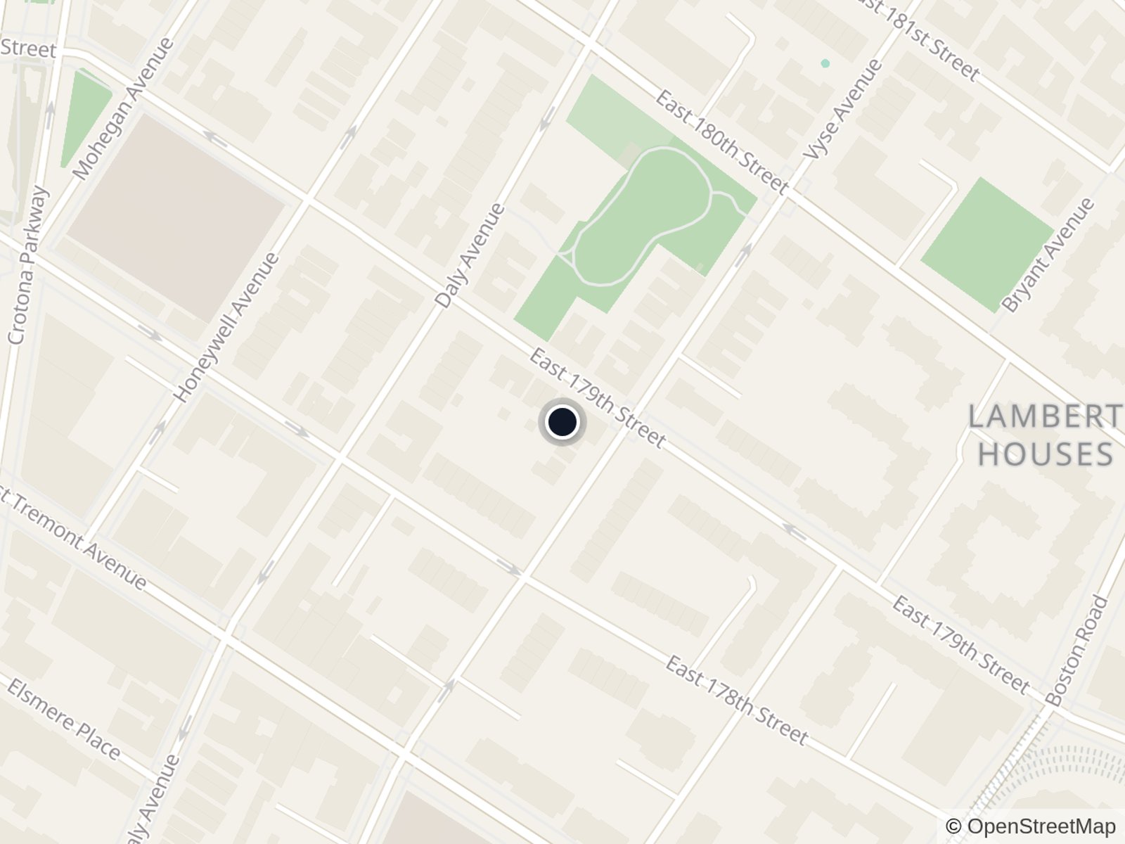 Map of West Farms