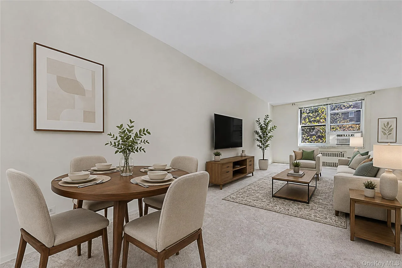 dining living room area