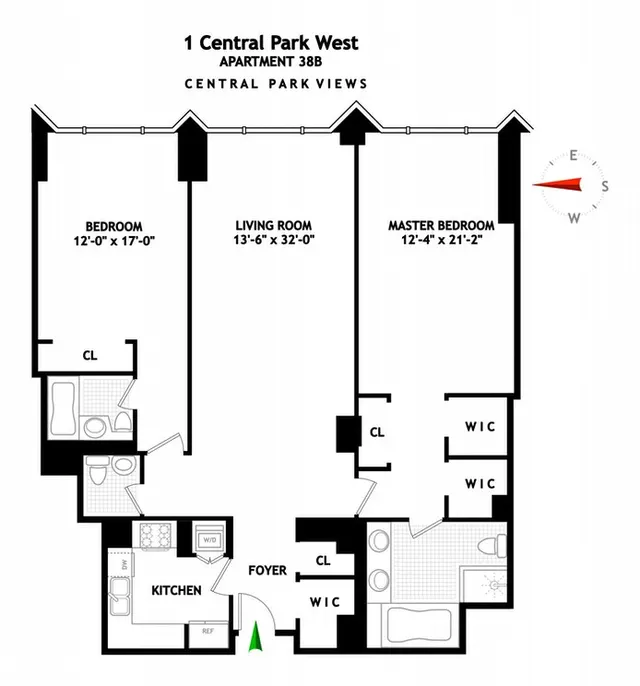 1 Central Park West