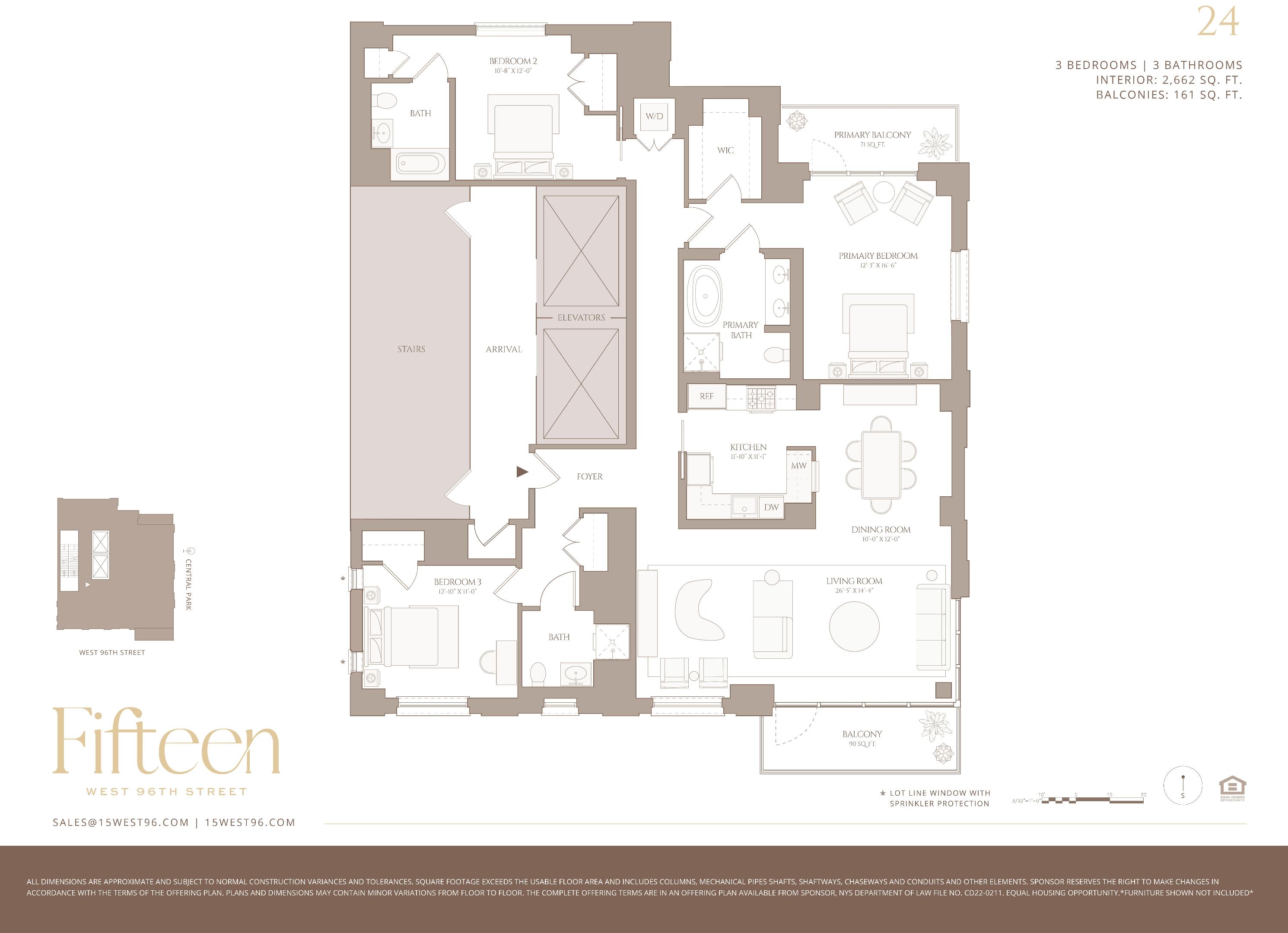 15 West 96th Street