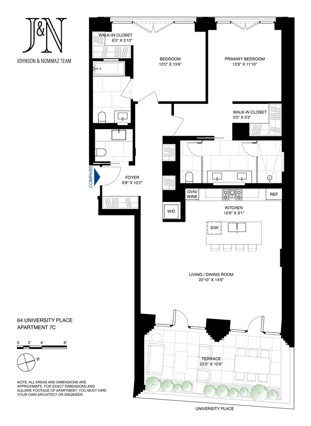64 University Place