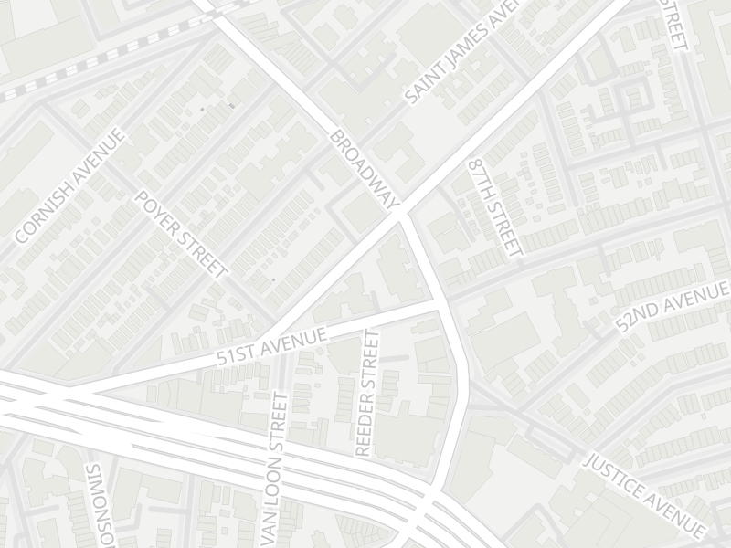 Map of Elmhurst
