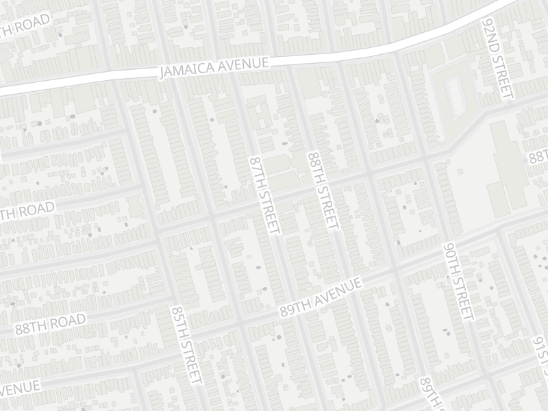 Map of Woodhaven